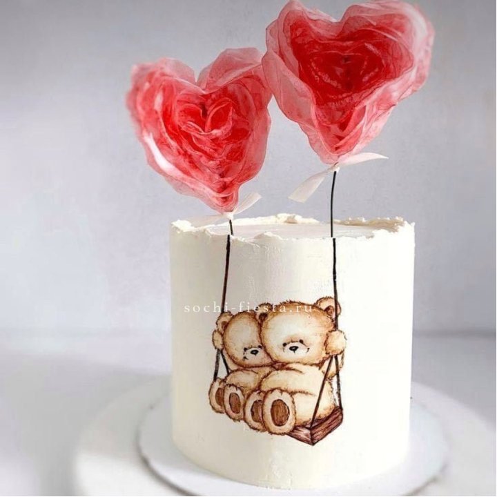 Торт "Love YOU" в Фетхие